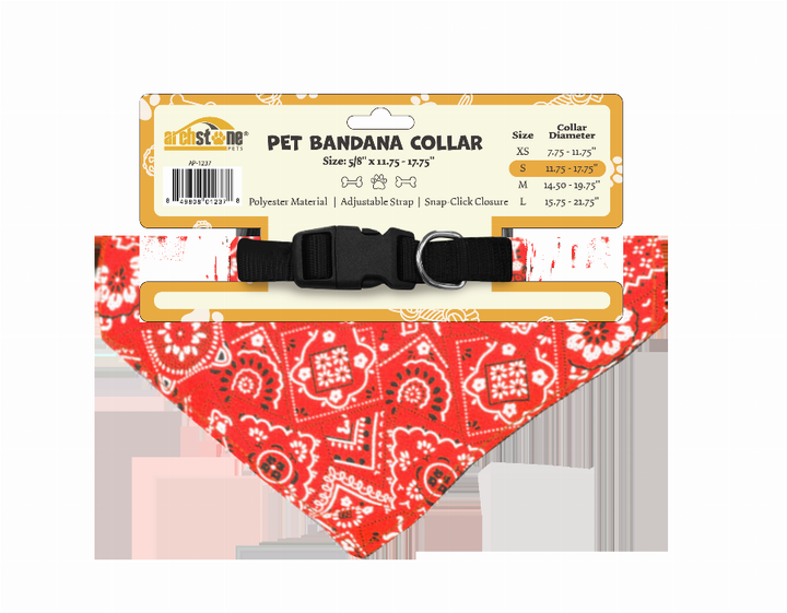 Western Themed Pet Bandana Collars