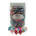 GG104 | 50-100 Groomer dog/ cat bows in a jar - Birthday Stars|Pets Ribbons